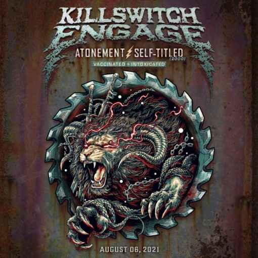 KILLSWITCH ENGAGE Announces 'Atonement / Self-Titled: Vaccinated + Intoxicated' Streaming Event
